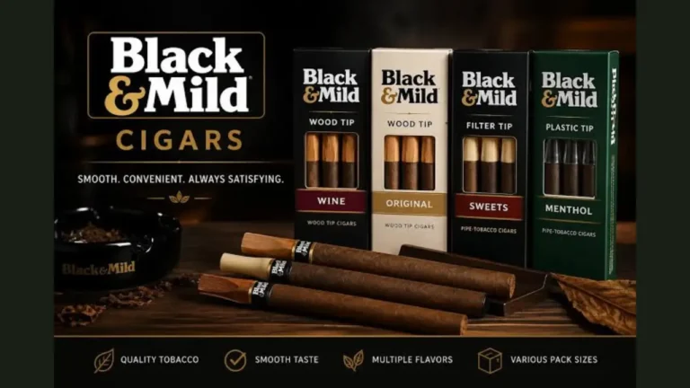 black and mild wood tip