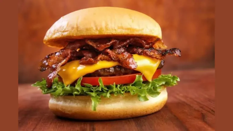 sweet and spicy bacon burger